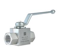 1/4 3/8 1/2 Inch Female Thread High Pressure Ball Valve High Pressure Hydraulic Ball Valve 1Pcs(1/8",High Temperature)