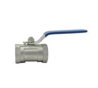1/4 "3/8" 3/4 "1" 1-1/4 "1-1/2" 2 "BSPTS304 SS316L Stainless Steel Sanitary Ball Valve Straight Through Type(SS304_1-1/2")