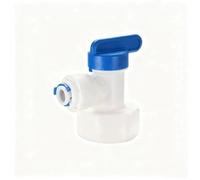 1/4 3/8" 3/4 "Plastic Valve Water Purifier Pressure Barrel Quick Connect Joint Universal Accessories 1pcs(3I4 OD 1I4)