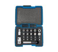 Draper TXP23/KIT 1/4/3/8-Inch Square Drive TX-Star Plus Bit Set