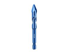 1/4/5PCS New Crooked Head Eccentric Drill Bit Set For Ceramic Tile Household Electric Drill Bits 6-12mm Drilling Tools(6mm)