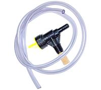 1/4" 6mm Fuel Petrol On Off Twist Tap C/W Filter With 1 Meter Pipe Fits Suffolk Qualcast Lawnmower