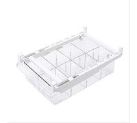 1/4/8 Compartment Pet Fridge Drawer Organizer Bin Transparent Fridge Storage Bin Containers For Pantry Freezer Home Stuff 8 grid