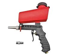 1/4” Air Sandblasting Gun Portable Handheld Sandblaster 90psi Gravity Sandblasting Gun Pneumatic Sandblaster Spray Blasting Machine