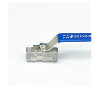 1/4" BSP Female 304 Stainless Steel 1-Piece Reduced Bore Ball Valve Oil Water Air ICXLPMC