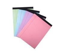 1. 4 Colorful Lined Notepads Letter Size 50 Sheets Per Pad Perforated Paper Notebook Set for Office School Daily Planning Notes