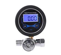 1/4" Digital Air Compressor 200PSI KPA KG CM2 Pressure Regulator Gauge Spray Tools Adjusting Control Tire Water Pressure Gauge Digital Manometer Barometer Air Meter Regulator Vacuum
