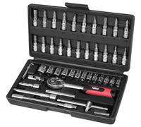 1/4" DR SOCKET & BIT SET - 46PC; 2203301 (HILKA TOOLS) Qty X 1