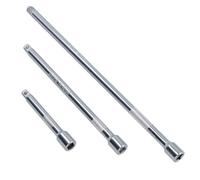 1/4" Drive Extension Bar Set 3" (75mm), 6" (150mm) & 9" (225mm) 3pc TE046