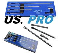 1/4'' Drive Wobble Extension Bar Set 6pc in Foam Tray US Pro
