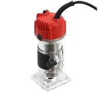1/4'' Electric Hand Wood Trimmer, Wood Laminate, Palm Router, Joiner Tool, 580W, 30000RPM, for Furniture Factories, Pandicraft Processing, DIY Woodworking