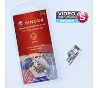 1/4" Foot with Guide By Singer with Video Instructions