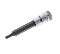 1/4" Gedore 60mm Long Pin Socket Insert for 3 mm Hexagonal Socket Screws