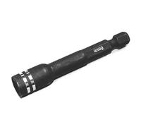 1/4" HEX NUT Driver 6MM X 65MM, Black Oxide, High Impact-Resistance, Long Life Time, 1 in Pack