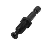 1/4 Hex Shank Drill Chuck Adapter - 3/8"-24UNF Male Thread, 70×42mm Impact Drill Accessory