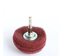 1/4" Hex Shank Flap Sanding Wheel 50mm/75mm/100mm Nylon Fiber Abrasive Scouring Buffing Polishing Wheel 240# 400# 800#,100mmx6mm