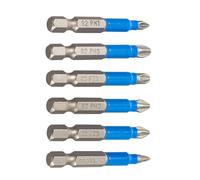 1/4" Hexagonal Shank Long Screwdriver Bit Set Nonslip Crossed Head Slotted Tip Bit Screwdriver Bits