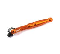 TITAN 11322 1/4 in. Aluminum Swivel Head Micro Ratchet, Orange
