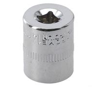 1/4 in Drive Hex Socket Wrench Set, 4-14mm Double Ended Metric Tool for Ratchet Handle, Chrome Vanadium Steel with Chrome Plating(14mm)