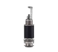 1/4 Inch 6.35Mm Acoustic Electric Guitar Output Strap Button Endpin Plug Socket Stereo Cylinder