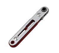 1/4 Inch (6.35mm) Ratchet Wrench Double-way Socket Wrench Hexagon Bidirectional Control Screwdriver Drill Bit Tool