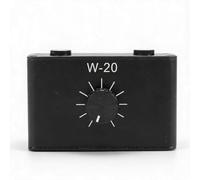 1/4 Inch 6.35mm Volume Control Attenuator Knob - Line Volume Attenuator for Instruments, Microphones with Aluminum Alloy Case, Stepless Roller Wheel, Passive Signal Controller,