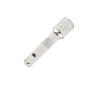 1/4 Inch Drive Socket Extension Set Chrome Vanadium Steel Ratchet Adapter Wobble Bar Rod for Hand 100mm Lengths 50mm 75mm with Tools(50MM)