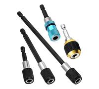 1/4 Inch Hex Socket Adapter - 5 Piece Drill Driver Connector Set, Industrial Tool | Electrical Installation Equipment' Plumbing, Garage The Improve