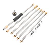 1/4 Inch High Pressure Washer Wand Stainless Steel Extension Rod