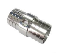 1/4 Inch Hose Barb Coupler with Side 1/8 NPT Port for Steam Recirculation or Sensor Mounting on For Ls Oil Distributors (A)