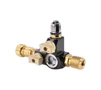 1/4 Inch HVAC Valve Core Removal Tool with Dual Valve Sight Glass for Air Conditioning