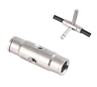 1 4 Inch Interface Slip Lock Quick Connector Misting Nozzle Tee Straight Joint with Nozzle Seat for Cooling System 10/24 UNC 2pcs 120° Quick-Connect Straight Double