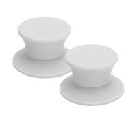 1/4 Inch NAB NAV Optic Shoulder Adapter, Wide Compatibility Rubber Tape Opener NAB NAVAdapter for Tape Recorder (White)