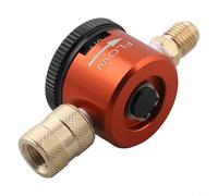 1/4 Inch Nitrogen Purge Tool Connector Regulator for HVAC Equipment System with 3-Position Dial, Brass Construction, 50 PSI Inlet Pressure