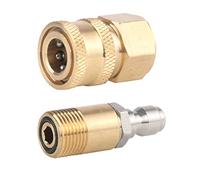 1/4 Inch Quick Connect M18x1.5 Nozzle Pressure Washer Adapter for Car Washing Rustproof Anti Washer Adapter Pressure Washer Parts