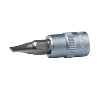 '1/4 Inch Slotted Bit Socket 5.5 mm Matte Chrome