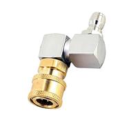 1/4 Inch Standard Brass Watering Nozzle for Garden, Silver | Copper Sprinkler Head with 360 Degree for Efficient Plant Care and Landscape Irrigation