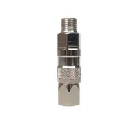 1/4 Inch Swivel Joint Adapter, Stainless Steel 360 Degree Rotating Connector for Airless High Pressure Paint Sprayer Hose, Silver