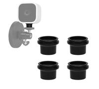 1/4 Inch Threaded Mount Bracket Adapter Converter Connector Compatible with Blink Mini/Mini 2 /Blink Outdoor 4/Blink Outdoor 3, Easy to Install, Black, 4 Pack (Without Camera and Mount)