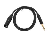 1/4 Inch to XLR Male Cable, 1/4in to XLR Cable, 6.35mm to XLR Male Balanced Interconnect Microphone Cord, Quarter Inch to XLR Male Microphone Cable (10m / 32.8ft)