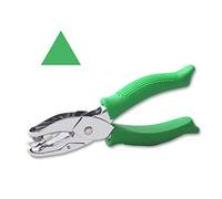 1/4 Inch Triangle Hole Punch for Handmade DIY Craft Paper, Perfect for Home, Office, School Supplies
