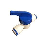 1/4" Inline Tap/Shut-Off Valve/Isolation RO Ball Valve for 1/4" Reverse Osmosis Fridge Freezer/Coffee Machine/Water Filter System