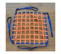 1-4 M Square Heavy-Duty Cargo Securing Webbing Net, Polyester Flat Sling Hoisting Net Lifting Straps for Construction Rigging & Moving(1.5m-1102lbs-10cm)