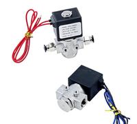 1/4" Normally Open Stainless Steel 304 Electric Solenoid Valve DN8 DC12V AC220V with FKM/Viton Seal(TYPE1 with FC6mm,AC220V)