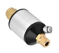 1/4" NPT Inlet and Outlet Air Compressor Filter Water Separator Air Compressor Dryer with Drain Valve for Air Tools Plasma Cutters Air Lines