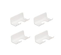 1-4 Pack Badminton Racket Holder,Wall Mounted Racket Storage Rack,for Badminton Rackets Tennis Rackets Table Tennis Rackets(4 pieces)