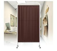 1-4 Panel Free Standing Room Partition Privacy Separator - Foldable Medical Screen - Mobile Medical Privacy Screen Room Divider, Indoor Temporary Room Partition Fencing(B,1-Panel)