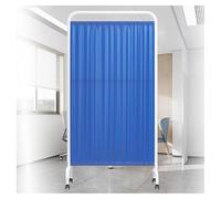 1-4 Panel Free Standing Room Partition Privacy Separator - Medical Privacy Screen Portable - Mobile Medical Privacy Screens Room Divider, Adult Foldable Room Divider(G,1-Panel)