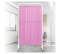 1-4 Panel Free Standing Room Partition Privacy Separator - Medical Privacy Screen Portable - Mobile Medical Privacy Screens Room Divider, Adult Foldable Room Divider(A,1-Panel)
