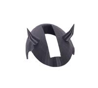1/4 Pcs 3D Printed Vikings Chicken Helmet with Horns, Fun Warrior Hat, Great Chickens Accessory and Mini Safety Helmet, Ideal Chicken Clothes for Pet Party Wear